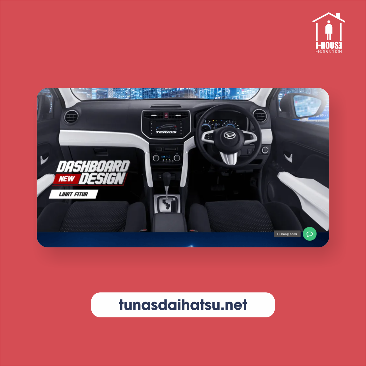Gambar portofolio website Tunas Daihatsu dari koleksi iHouse